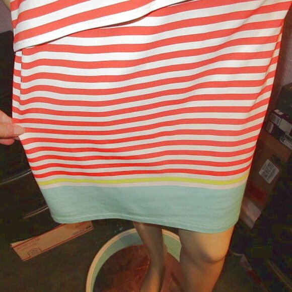 J. McLaughlin Nicola Catalina Cloth Dress Size M Sleeveless Stretch Jersey NEW - Picture 5 of 10